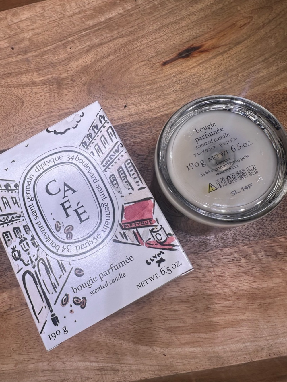 *EMPTY* Limited Edition Cafe Diptyque Candle - Cafe Collection - Picture 4 of 5